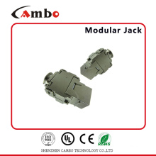 China Manufacturing FTP 180 Degree Toolless RJ45 Cat6a Keystone Jack Competitive Price